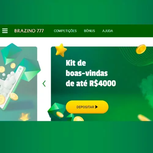 Acesse o site oficial do Brazino777