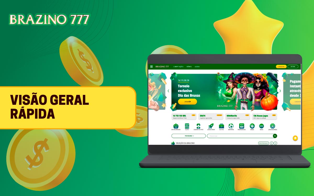 Brazino777 Online no Brasil Entrar e jogar no Cassino Online
