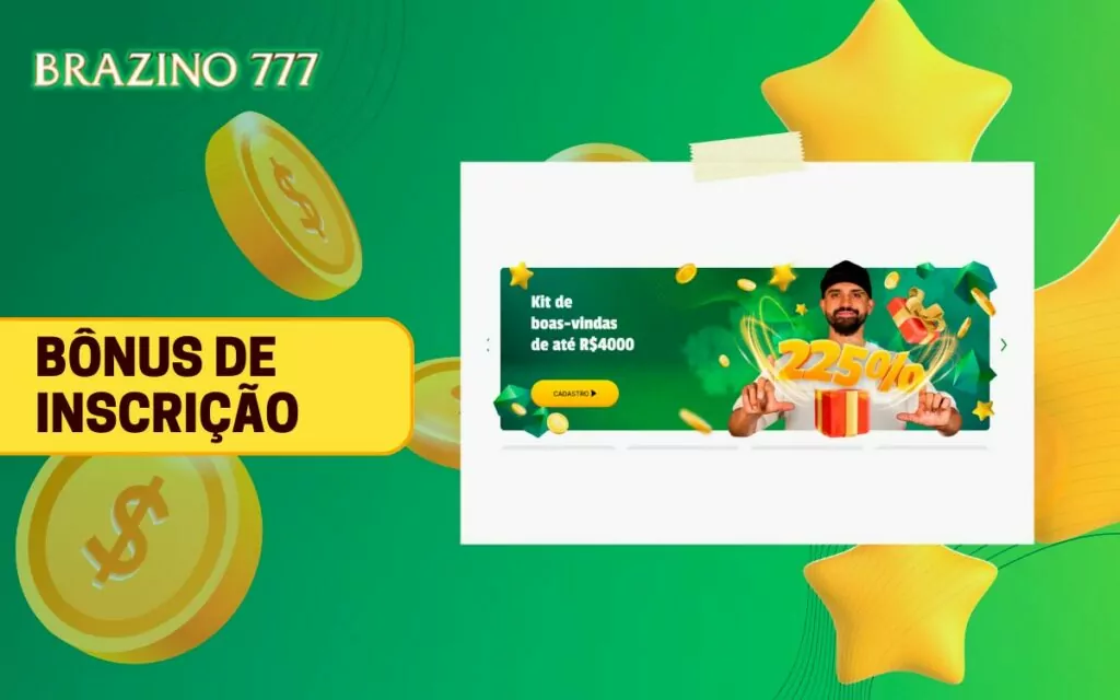 Brazino777 Bonus de Inscrição: Até BRL 4.000 em Bônus